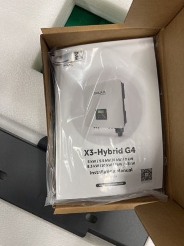 1457800-8 Hybrid inverter SolaX Power X3-Hybrid-12.0-D three-phase