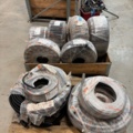 1421734-4 2 pallets with flexible hose in mixed sizes
