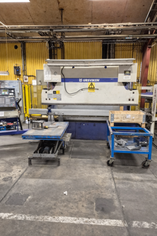 1499140-1 CNC kantpress – Ursviken OPTIMA 100, Cybelec DNC 900, 3,1 m