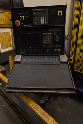 1499140-2 CNC kantpress – Ursviken OPTIMA 100, Cybelec DNC 900, 3,1 m