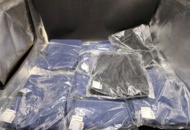 1480180 Work trousers 7 pcs - L.Brador, model 101B, size D104, color navy and black