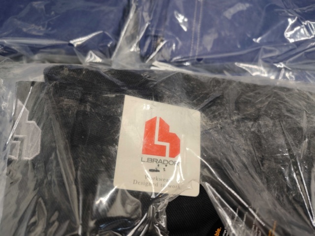 1480180-4 Work trousers 7 pcs - L.Brador, model 101B, size D104, color navy and black