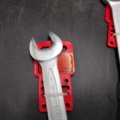 1480205-3 U-ringspärrnycklar, 2 st – TengTools, 18 mm, ledbar ring, spärrfunktion