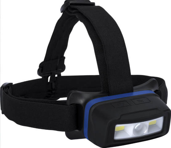 1487389-1 Headlamps, 4 pcs – Gelia FOCUS F5HLS, LED 500 lm, IR sensor, rechargeable, magnet