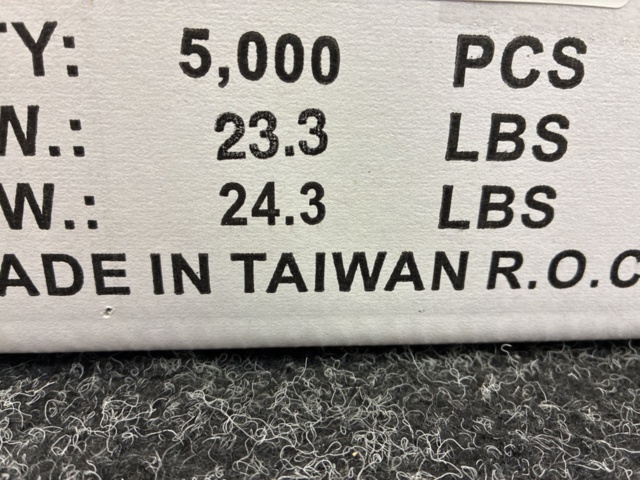 1498583-3 About 5000 pcs. Floor & molding screw Grabber 4.0x40mm