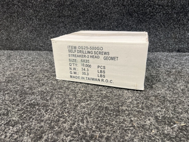 1498908-1 Ca 10.000 st Borr-gipsskruv DS25 silver