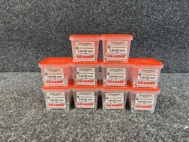 1498979-1 About 1000 pcs Socket screw Grabber 3.8x58mm