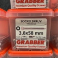 1498979-2 About 1000 pcs Socket screw Grabber 3.8x58mm