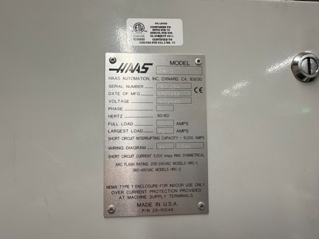 1411423-11 Vertikal fleroperationsmaskin - HAAS VM-3