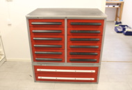 1476284 Workshop toolbox Schäfer with locking accessories