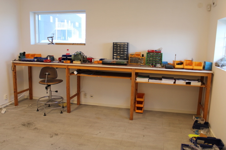 1476285-2 Tools and equipment in the locksmith workshop