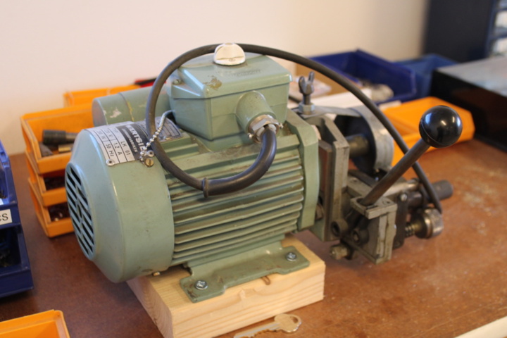 1476285-6 Tools and equipment in the locksmith workshop