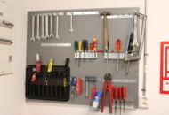 1476299 Assortment wheel and tool board with tools