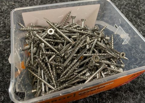 Image representing the auction - Disposal of decking screws from Prof