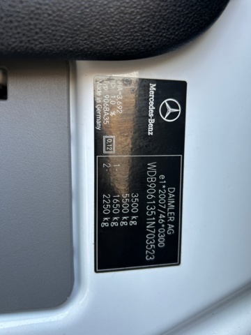 918946-20 Mercedes-Benz Sprinter 316 BlueTEC Chassi Enkelhytt 2.2 7G-Tronic, 163hk, -2017