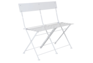 1500490 2-Sitssoffa Brafab Arno Stål, Vit