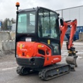 1457611-6 Minigrävare - Kubota KX019-4 Rototilt, -2014 och släp