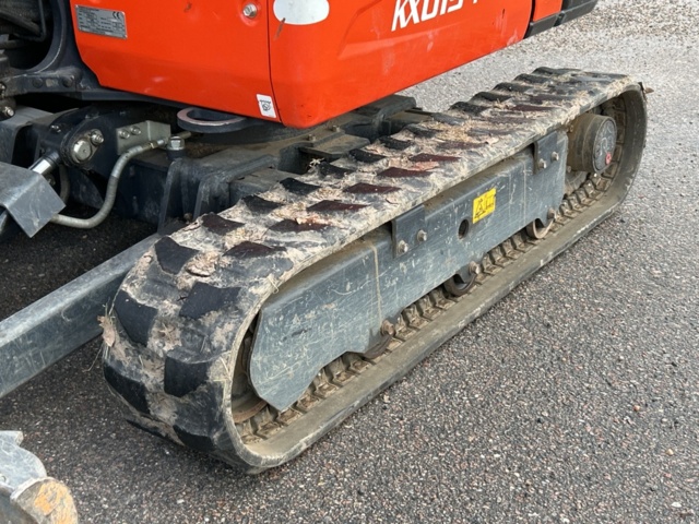 1457611-9 Minigrävare - Kubota KX019-4 Rototilt, -2014 och släp