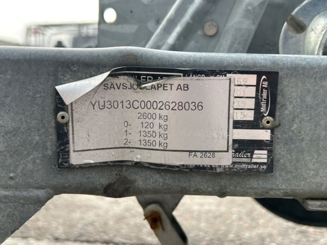 1457611-40 Minigrävare - Kubota KX019-4 Rototilt, -2014 och släp