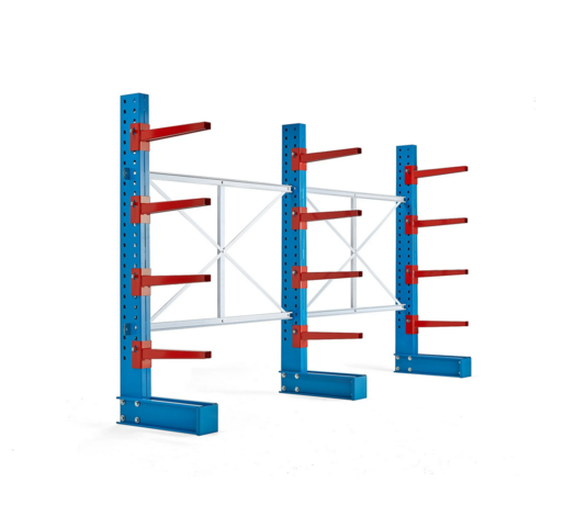 Single branch rack combination EXPAND 3 single columns + 12 pcs 600 mm ...