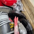1480233-4 Industrikomponenter - kabeltrummor, slang, plastkåpor, diverse delar