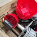 1480233-5 Industrikomponenter - kabeltrummor, slang, plastkåpor, diverse delar