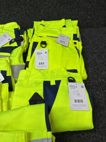 1502761-7 7 pcs Work trousers Fristads 111191-171, size C34, C40 & C42