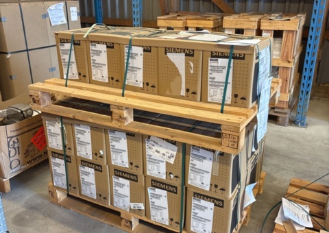 7 st Siemens SIMOTICS 1,1 kW IE3 elmotorer – Nya i kartong – 230/400V
