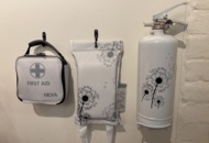 1482370 Fire extinguisher, fire blanket and first aid bag - NEXA