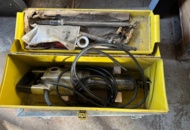 1475123 Air drill with accessories – In original metal box