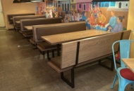 1491261 Tables / Benches 4 tables with accompanying benches