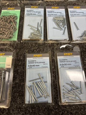 1502370-4 Spik, slagspik, pappspik, dyckert från Fast