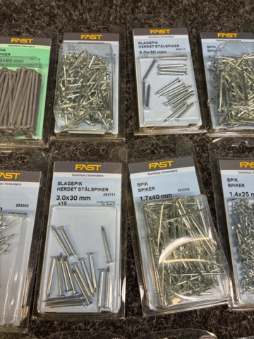 1502370-7 Spik, slagspik, pappspik, dyckert från Fast