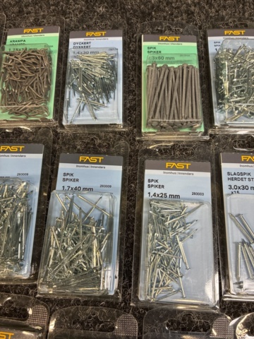1502370-9 Spik, slagspik, pappspik, dyckert från Fast