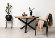 1490589 Mexico round dining table ⌀140