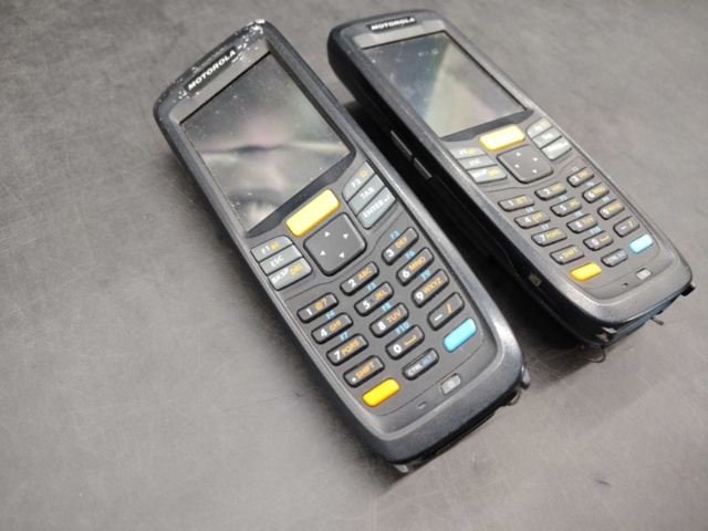 1505029-2 Handheld computers, 2 pcs - Motorola, keypad, display, barcode scanner