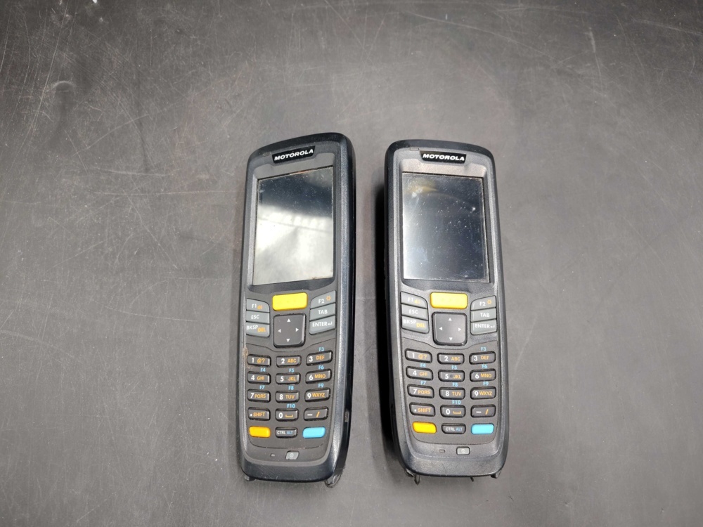 1505030-1 Handheld computers, 2 pcs - Motorola, keypad, display, barcode scanner