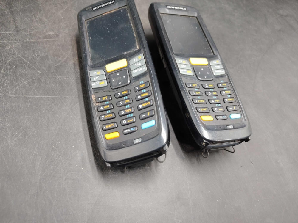 1505030-2 Handheld computers, 2 pcs - Motorola, keypad, display, barcode scanner