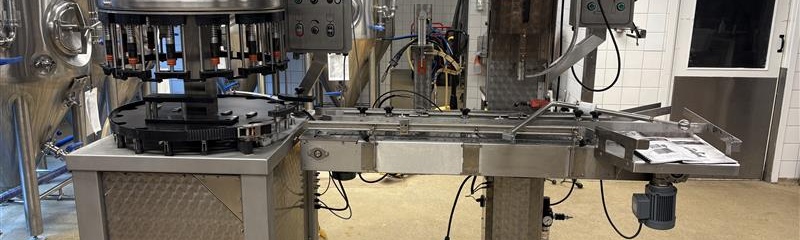 Bild som representerar auktionen - Avyttring flaskfyllningslinje med kapsylerare