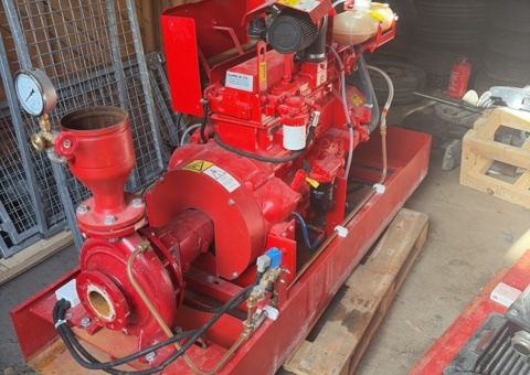 Avyttring marin/industrimotor