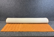 1505163 Ullmatta Relevo 170x240 cm, brunt orange