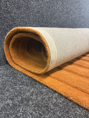 1505163-5 Ullmatta Relevo 170x240 cm, brunt orange