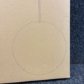 1505167-3 Väggspegel Moebe Ø 50 cm, krom