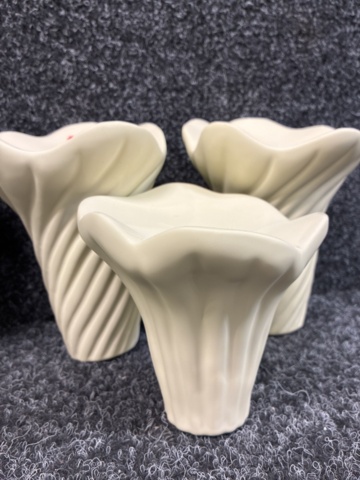 1505179-4 6 st Skulpturer Cooee Design Fungi 18 & 12 cm, sand