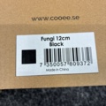 1505180-9 5 st Skulpturer Cooee Design Fungi 18 & 12 cm, svart