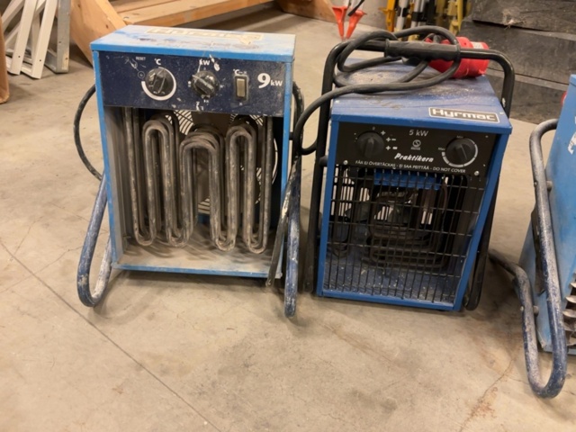 1499456-1 Construction fans / heating fans - Malmbergs / Omninen