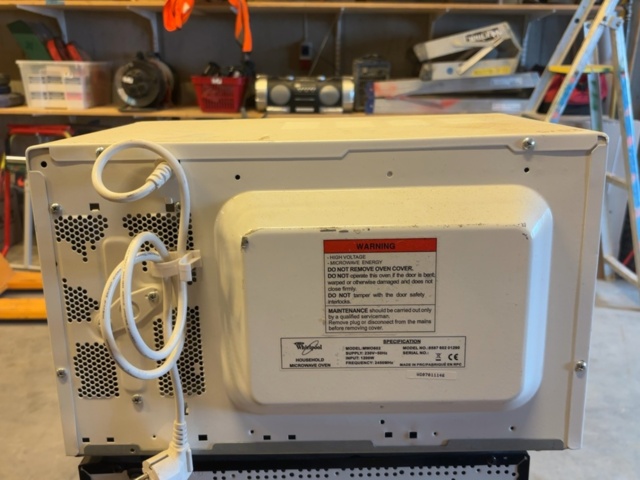 1499458-7 Mikrovågsugnar - Whirlpool MWD602 / M8587