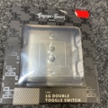 1505296-2 Strömbrytare Buster + Punch 1G Double Toggle Switch