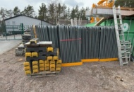 1499519 Byggstängsel med staketfötter – parti