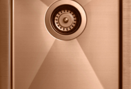 1498287 Sink – Tapwell, SB1751, 450x370 mm, Copper